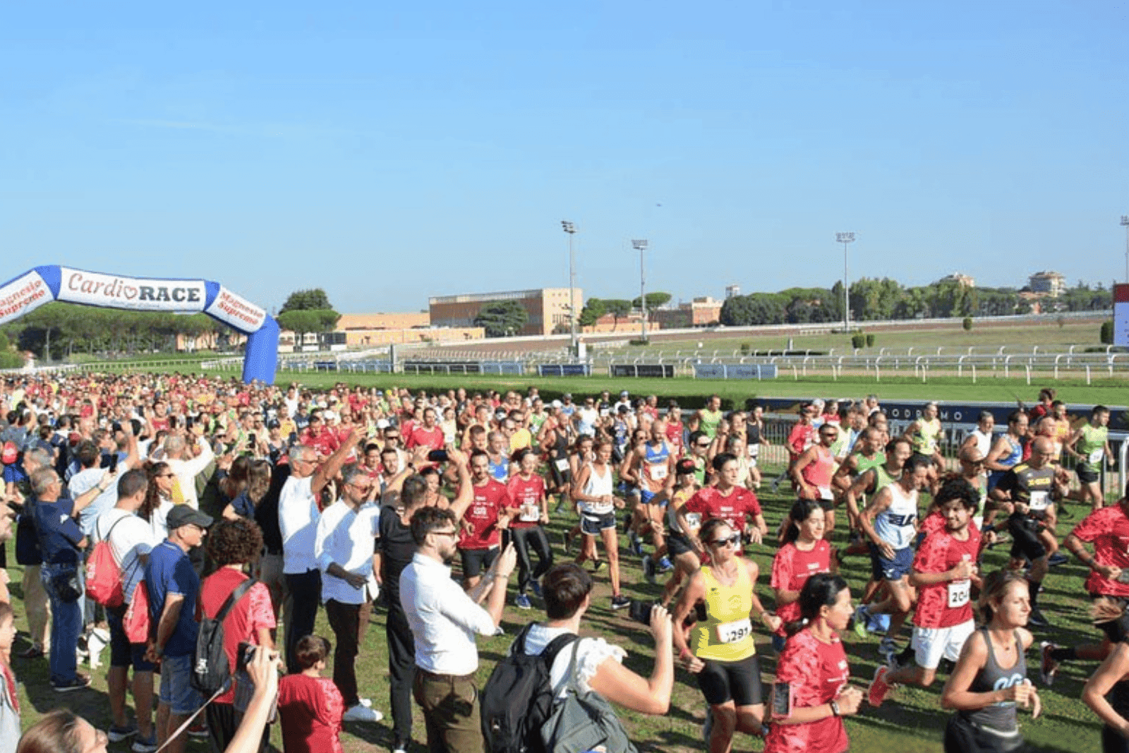Cardio Race 2023 — foto 4: gara podistica e Villaggio della Salute all’Ippodromo delle Capannelle, Roma